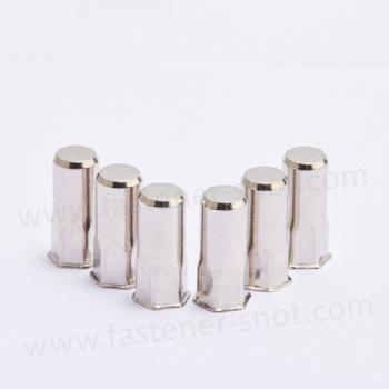  Stainless Steel Reduce Hex Inner-Hex Body Close End Rivet Nut	