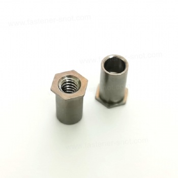  China Hex Head Through Hole Self Clinching Standoff Nut SOS,SO Sheet Metal Thin Plate	